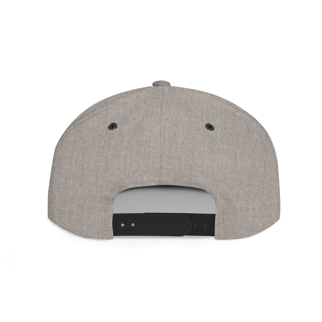 Flat Bill Snapback Hat with BHB logo - Urban Streetwear Cap