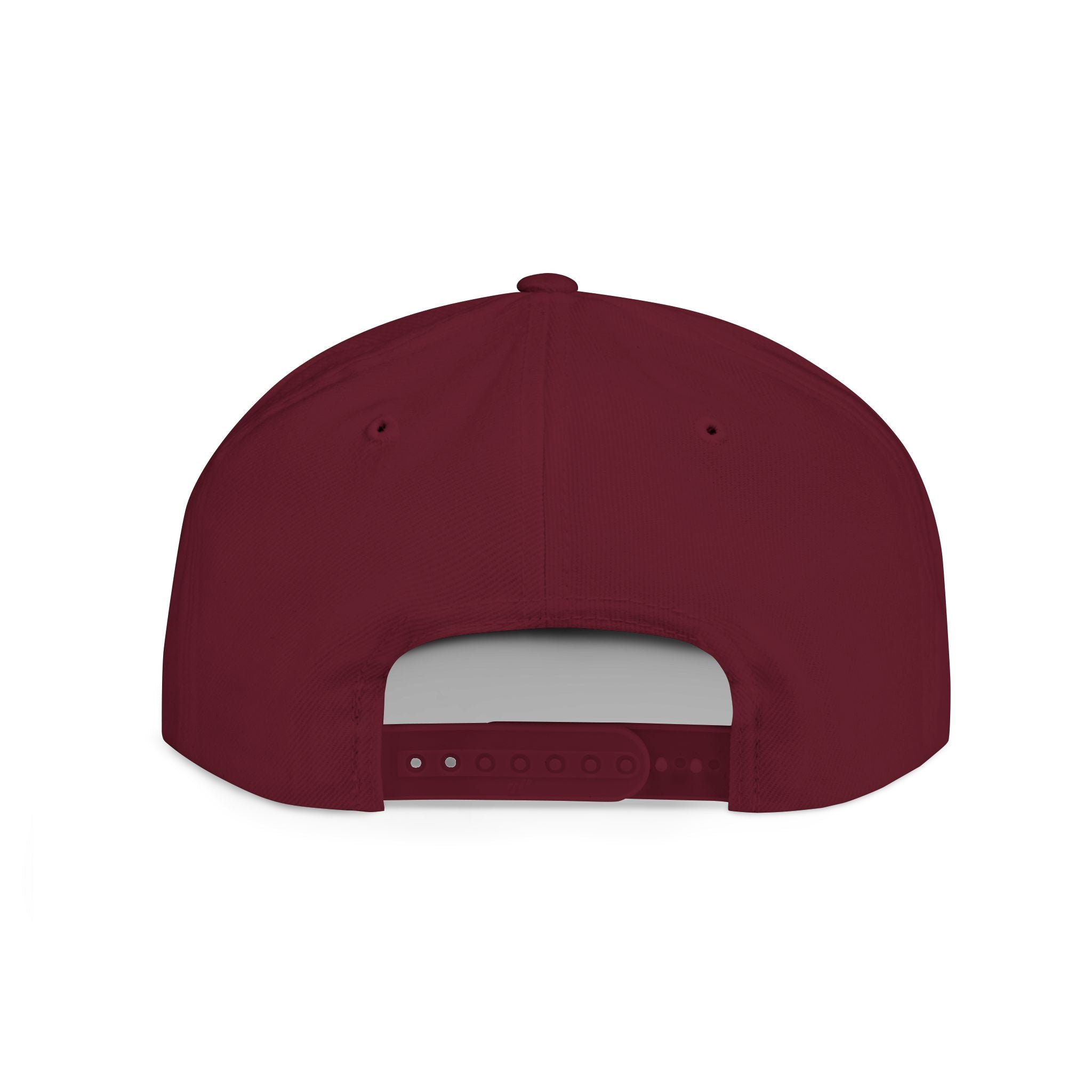 Flat Bill Snapback Hat with BHB logo - Urban Streetwear Cap