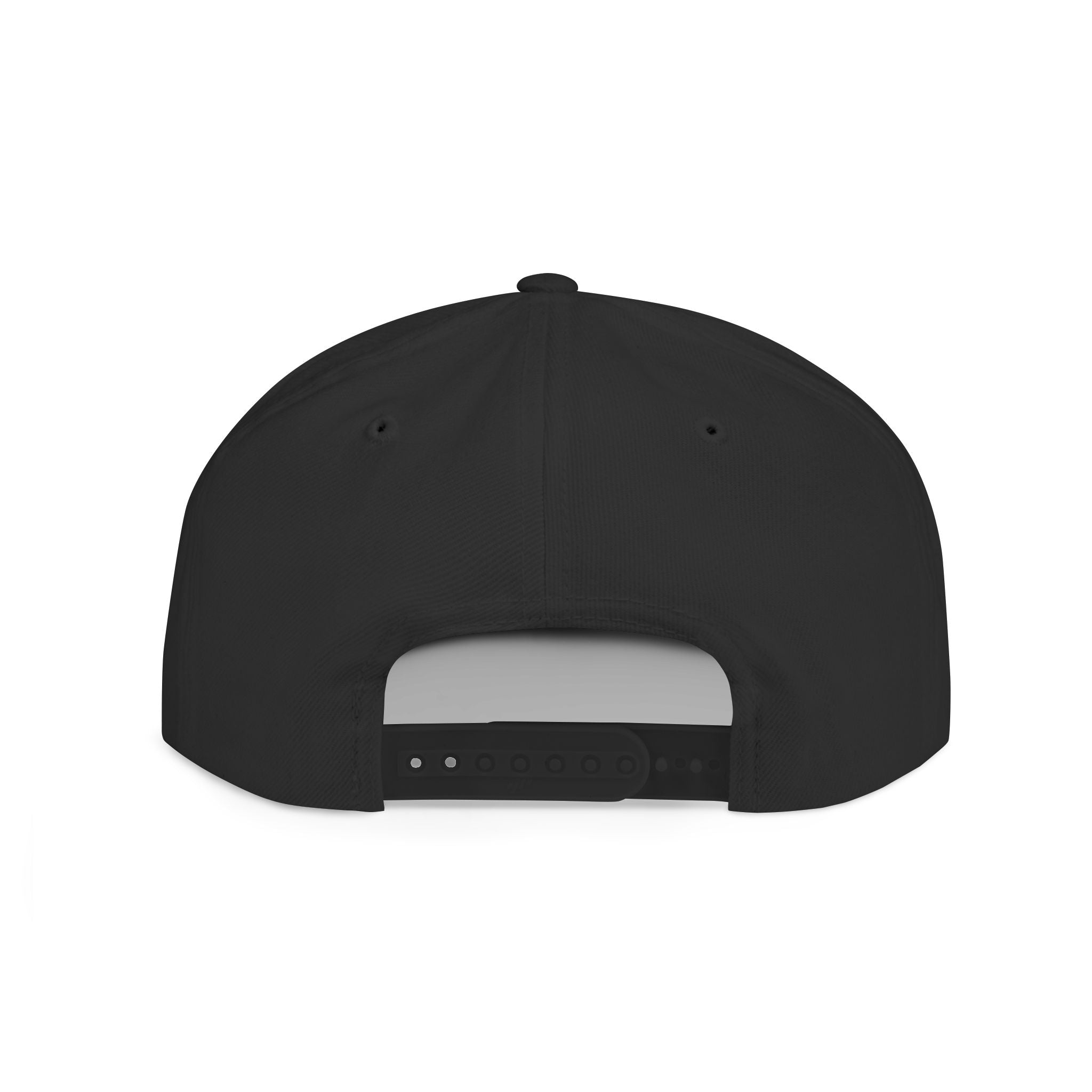Flat Bill Snapback Hat with BHB logo - Urban Streetwear Cap