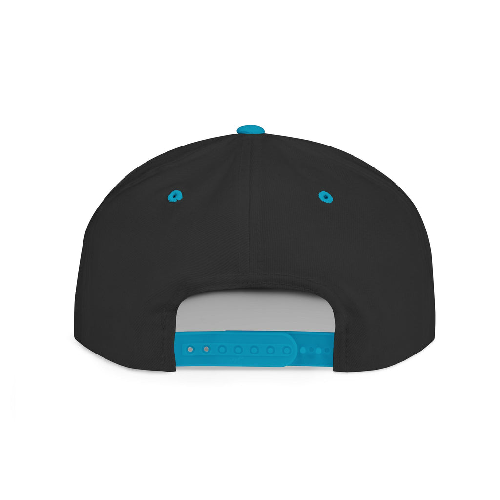 Flat Bill Snapback Hat with BHB logo - Urban Streetwear Cap