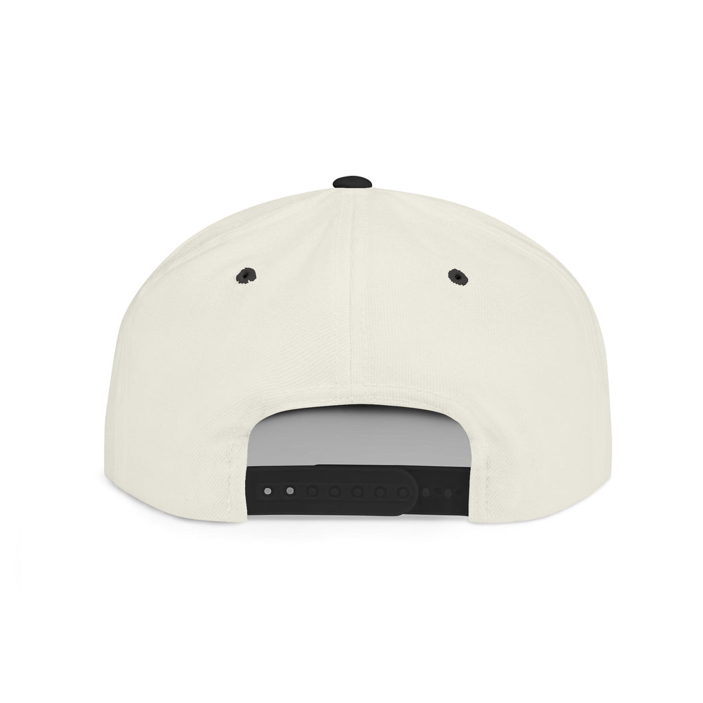 Flat Bill Snapback Hat with BHB logo - Urban Streetwear Cap