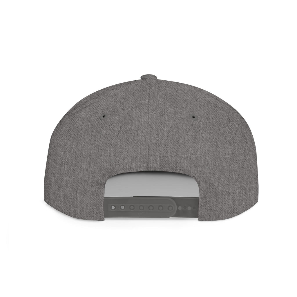 Flat Bill Snapback Hat with BHB logo - Urban Streetwear Cap